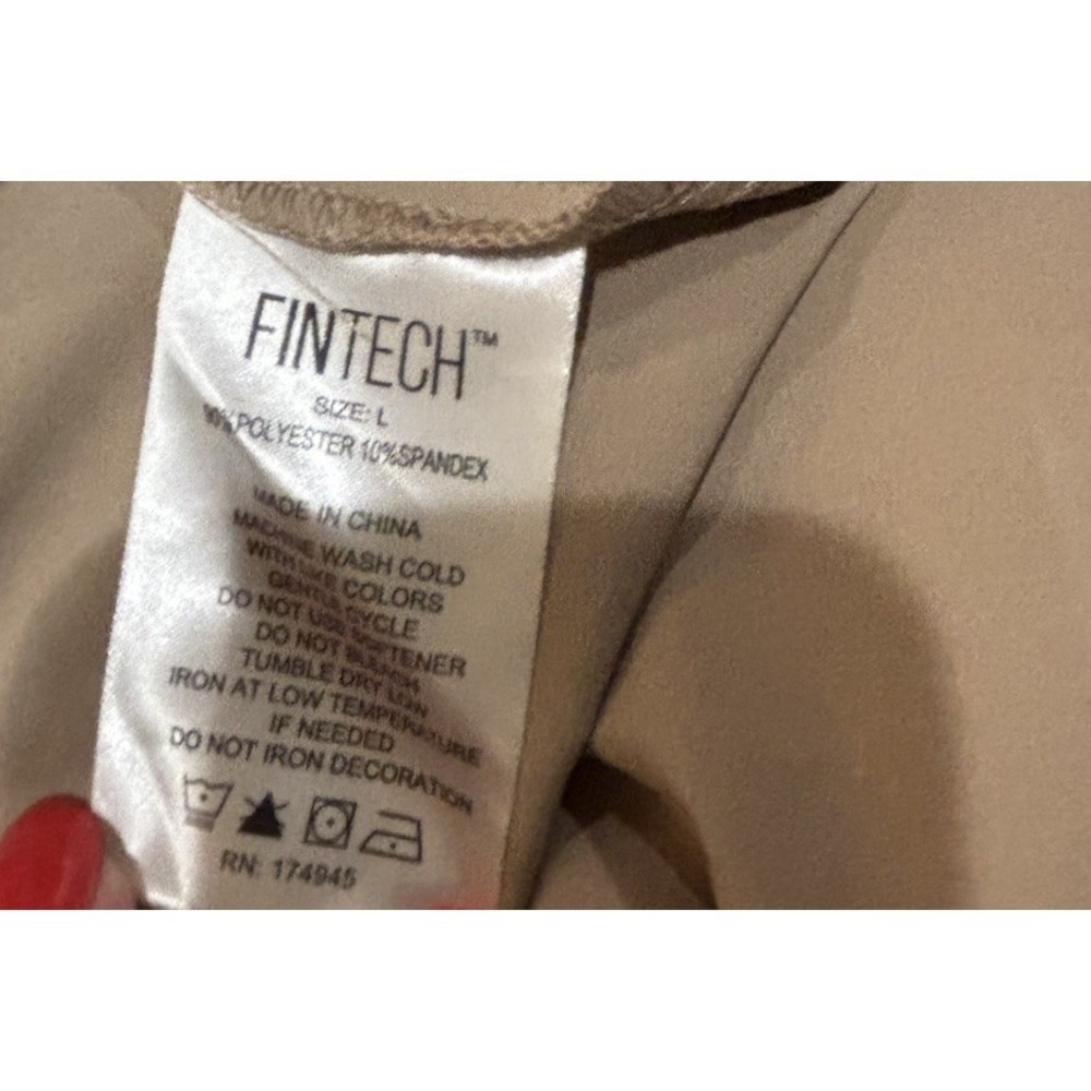 Fintech Deep Sea Woven Performance Short Sleeve Fishing Shirt Large - Picture 5 of 11